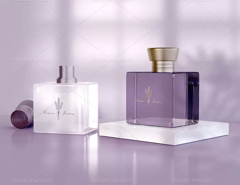 موکاپ شیشه عطر