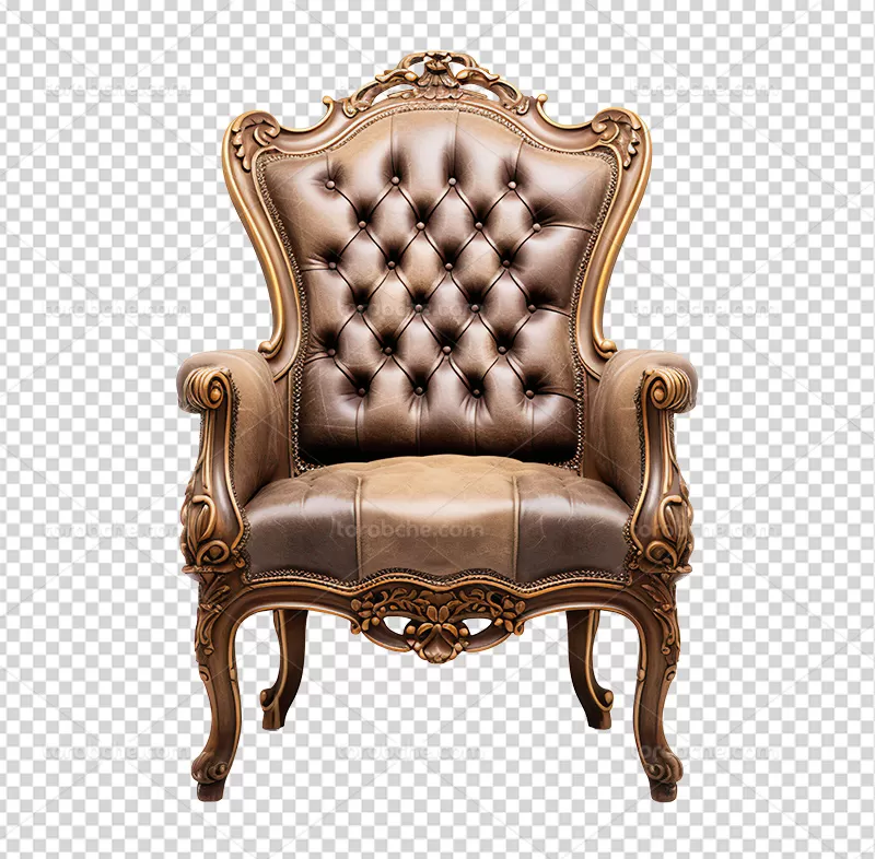 عکس PNG صندلی چوبی