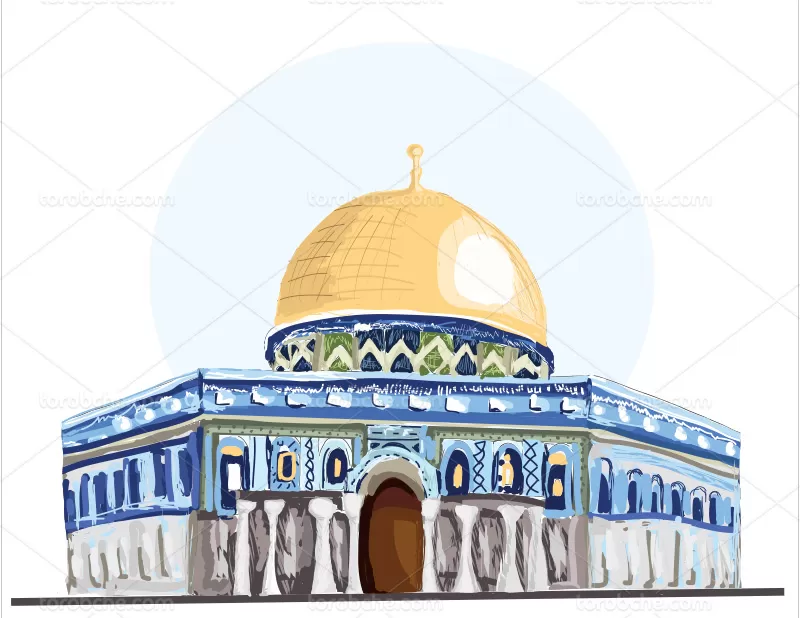 وکتور مسجد الاقصی