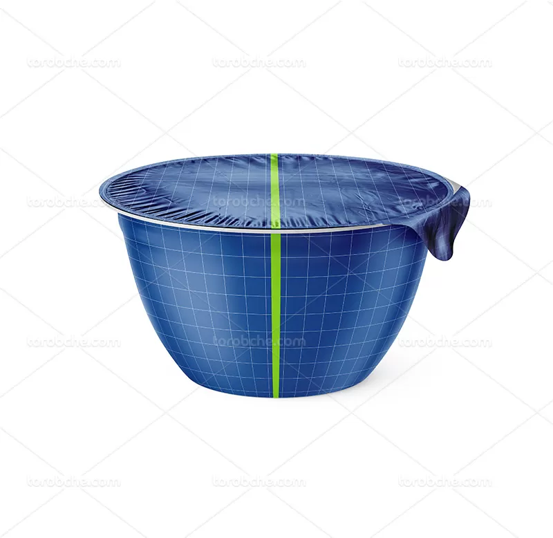 موکاپ لایه باز ماست کوچک