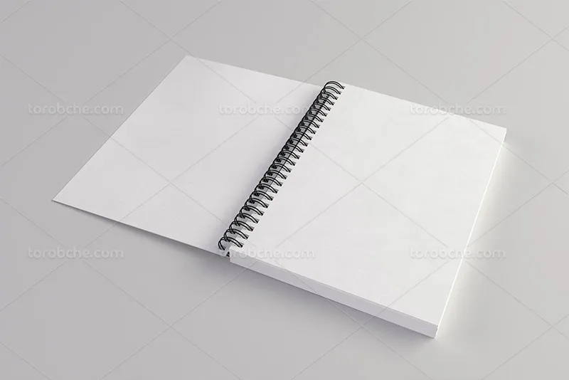 موکاپ لایه باز دفتر سیمی