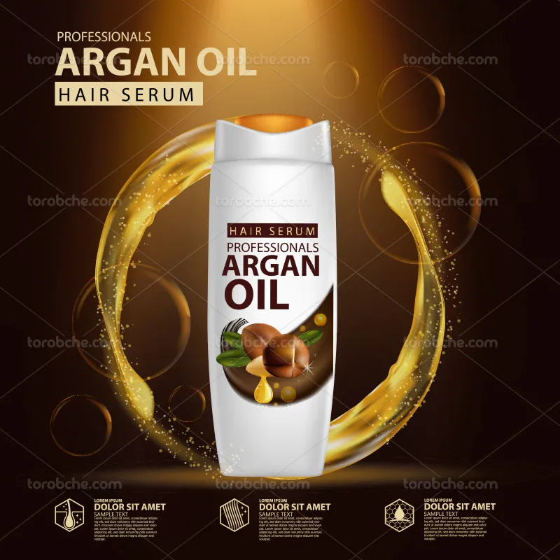 وکتور شامپو روغن آرگان