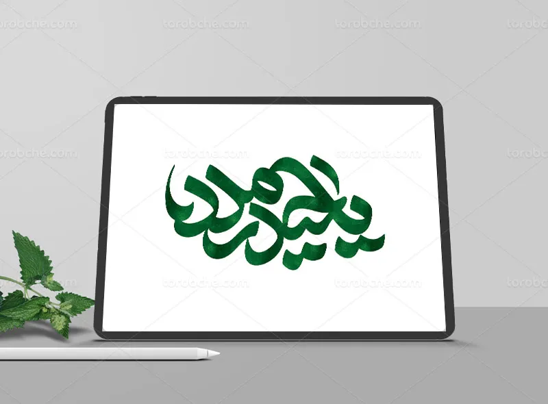تایپوگرافی یا حیدر مدد