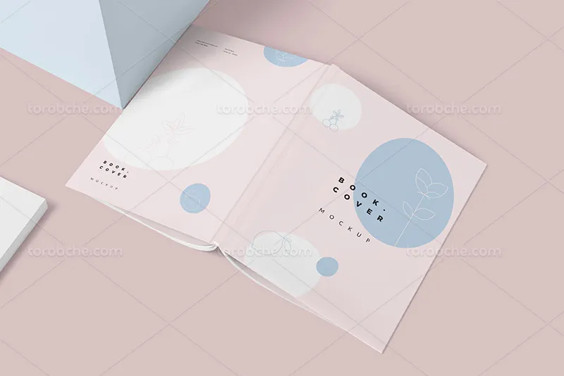 موکاپ جلد سخت کتاب