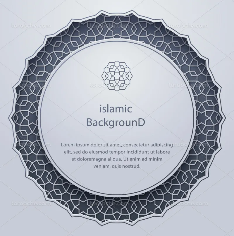 وکتور زمینه اسلامی
