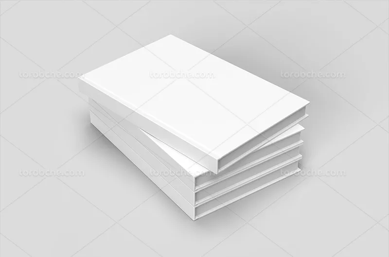 موکاپ لایه باز کتاب سخت