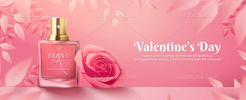 وکتور عطر و ادکلن زنانه