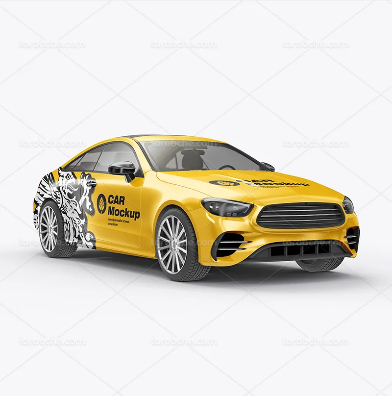 موکاپ PSD اتومبیل