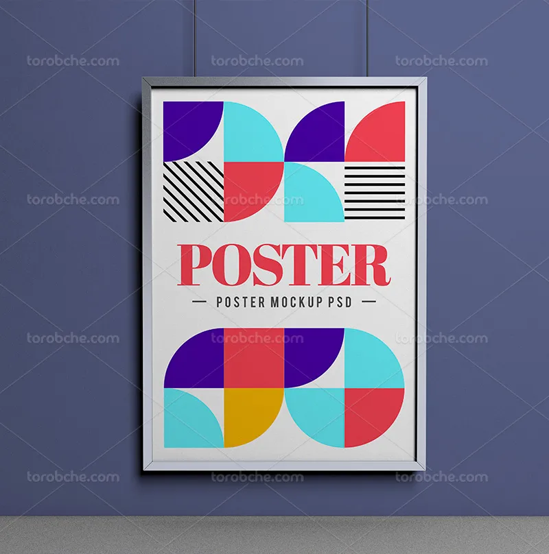 موکاپ PSD پوستر