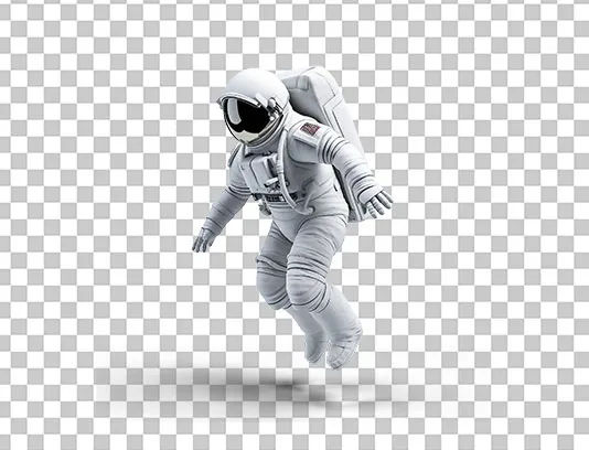 عکس فضانورد PNG