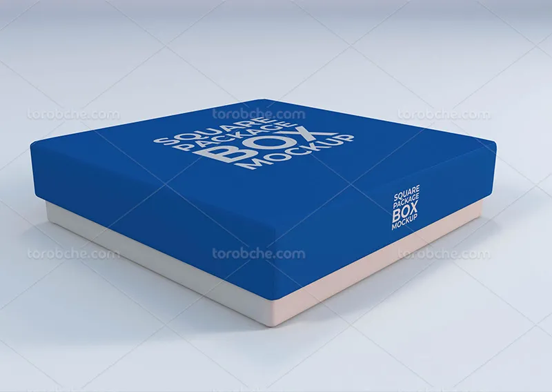 موکاپ PSD جعبه درب دار