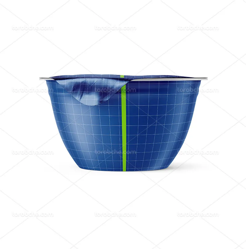 موکاپ ظرف ماست کوچک