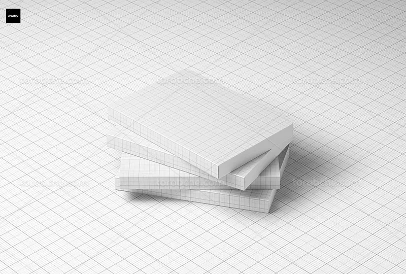 موکاپ جلد کتاب قطور