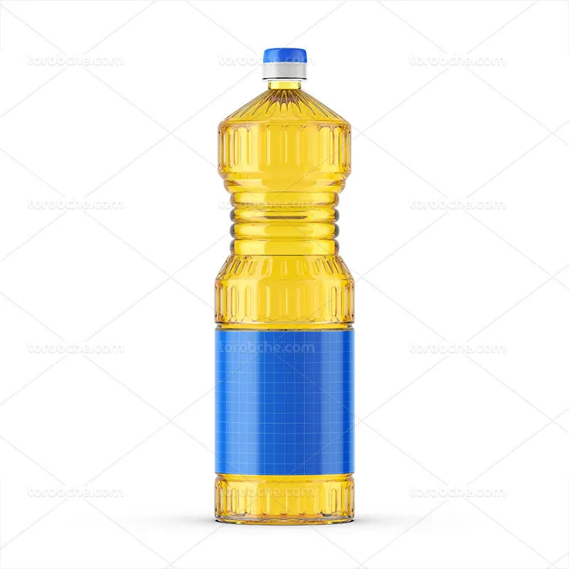 موکاپ لایه باز بسته بندی پلاستیکی روغن