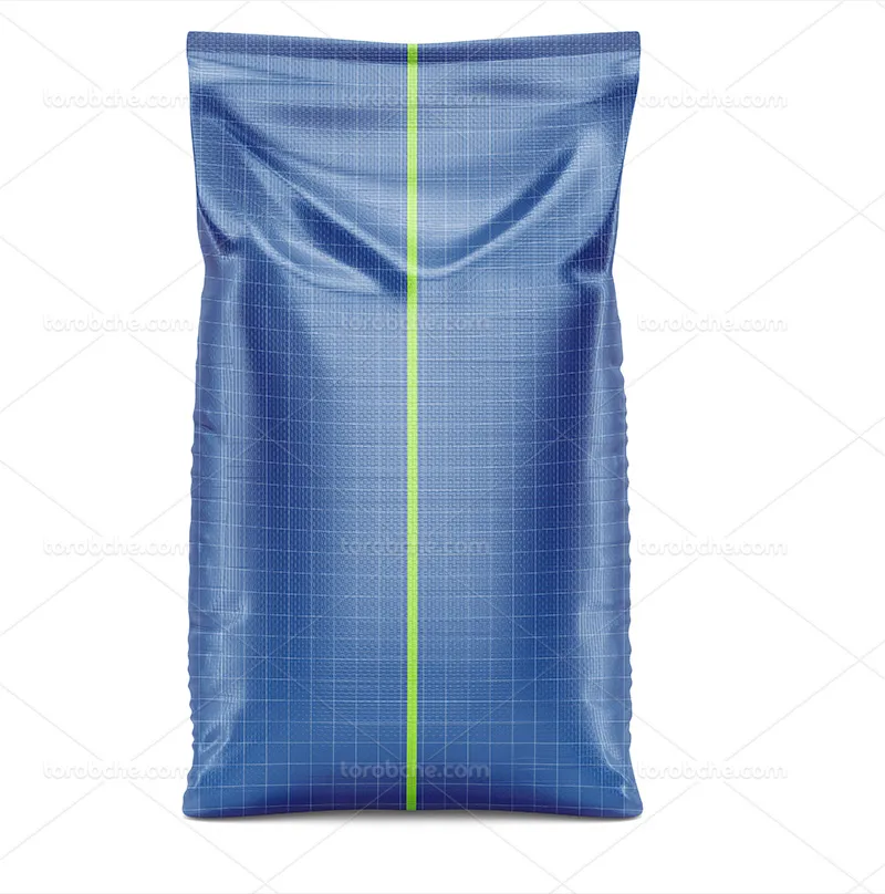موکاپ کیسه برنج ایستاده