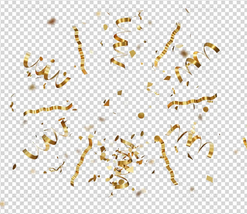 عکس ریسه های رنگی PNG