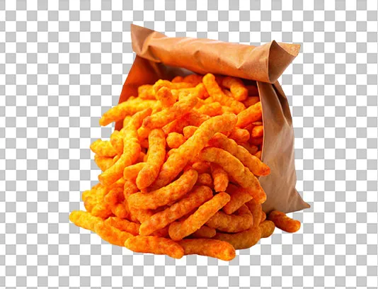 عکس PNG پاکت پفک