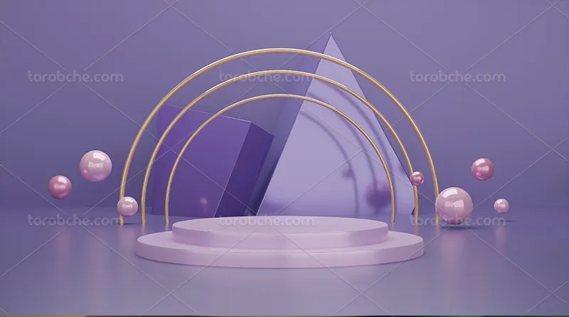 بک دراپ عکاسی محصول بنفش