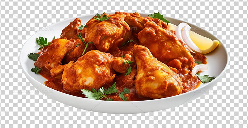 عکس PNG بشقاب خورشت مرغ رایگان