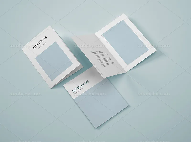 موکاپ PSD کارت پستال لایه باز