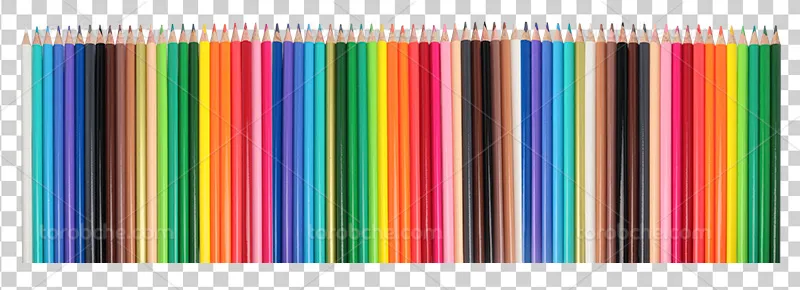 عکس PNG مداد رنگی مناسب طراحی گرافیکی