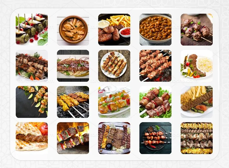 مجموعه 100 عکس غذاهای ایرانی با کیفیت بالا | سری 1