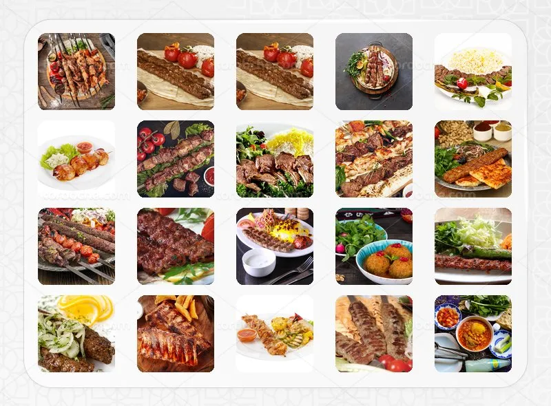 مجموعه 100 عکس غذاهای ایرانی با کیفیت بالا | سری 1