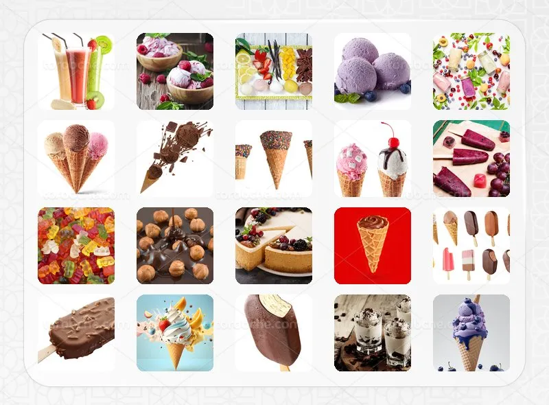 مجموعه 170 عکس آبمیوه و بستنی با کیفیت بالا