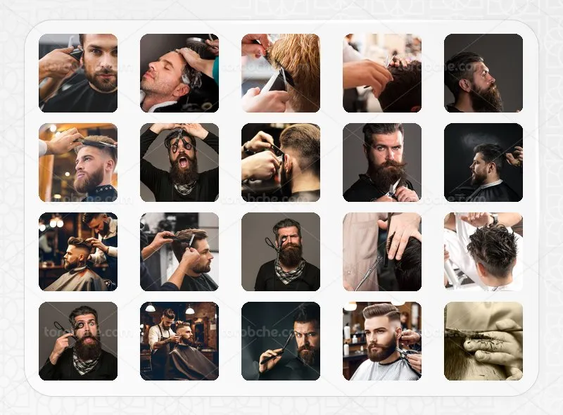 مجموعه 50 عکس آرایشگاه مردانه با کیفیت بالا