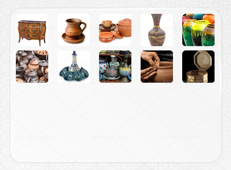 مجموعه 30 عکس صنایع دستی با کیفیت بالا