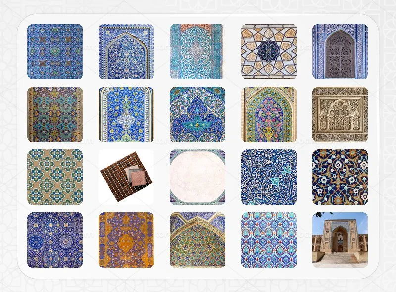 مجموعه 135 عکس کاشی کاری با کیفیت بالا