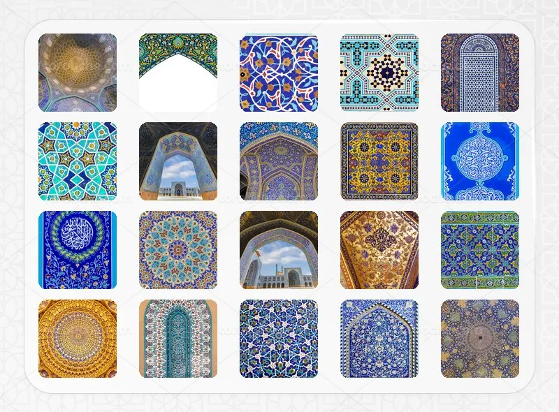 مجموعه 135 عکس کاشی کاری با کیفیت بالا