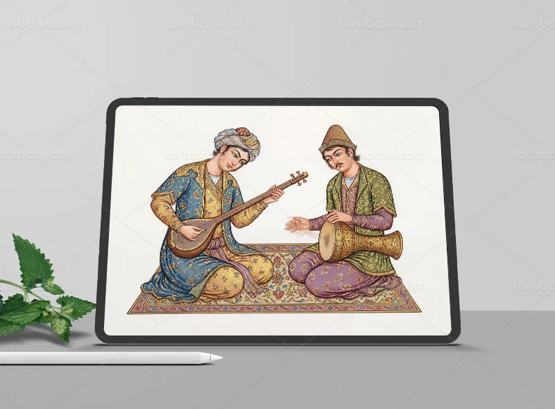 نقاشی دیجیتال مینیاتوری