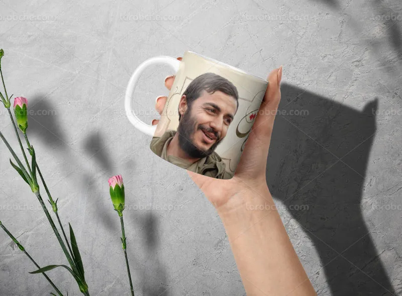 طرح ماگ شهید ابراهیم همت