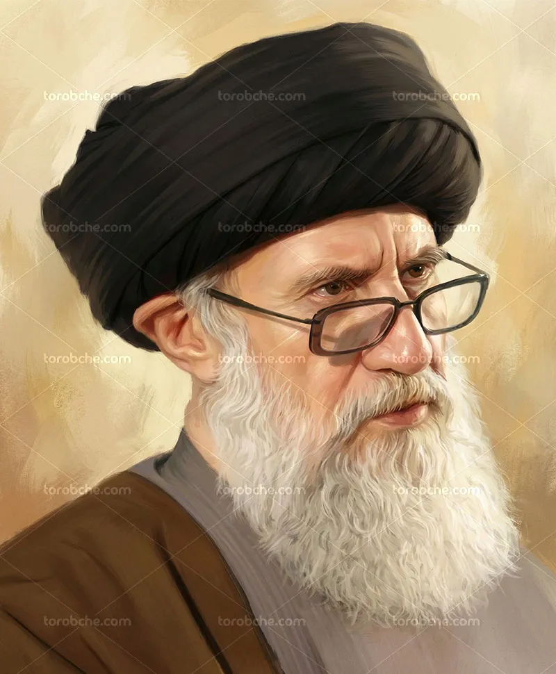 فایل نقاشی دیجیتال آیت الله فاطمی نیا