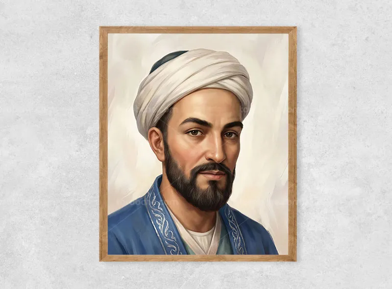 نقاشی دیجیتال سعدی