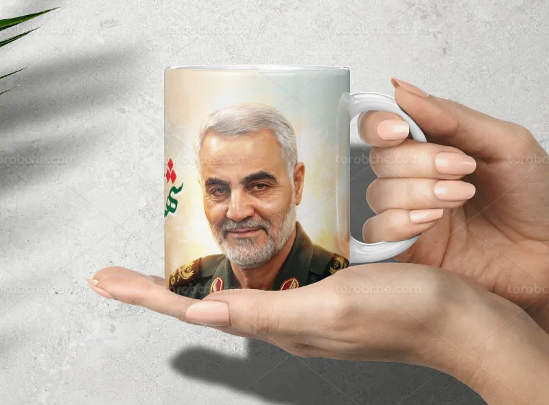طرح ماگ شهید سردار سلیمانی