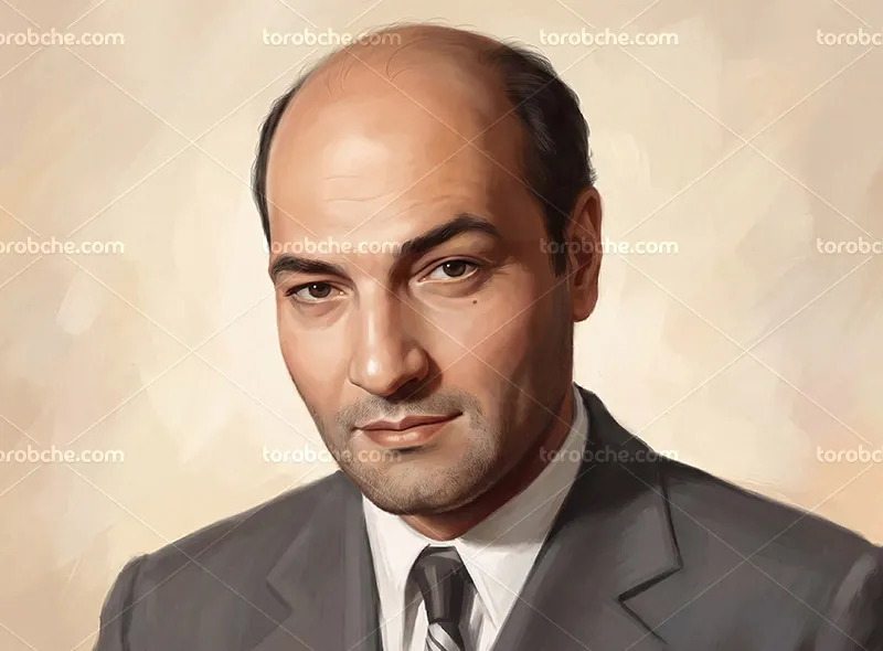 نقاشی دیجیتال دکتر علی شریعتی