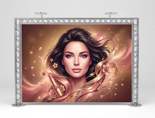 طرح پوستر دیواری جذاب برای سالن زیبایی