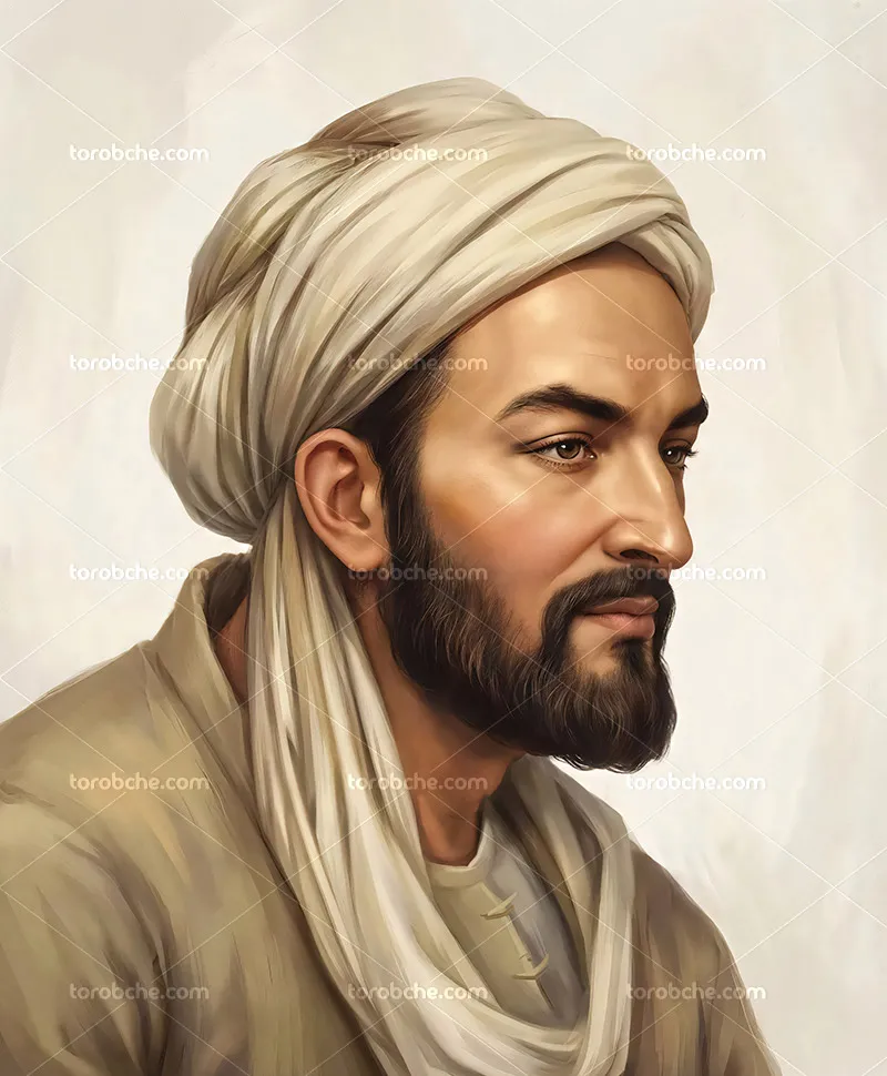 تصویر نقاشی ابوعلی سینا