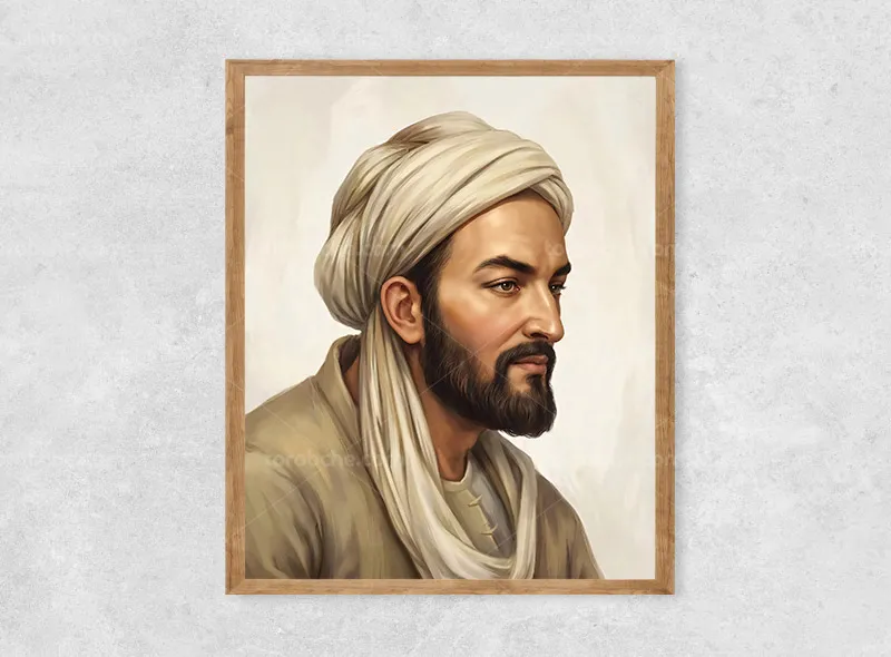تصویر نقاشی ابوعلی سینا